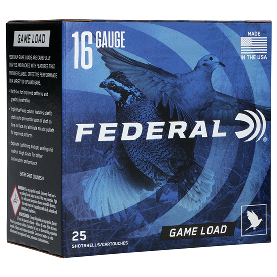 FED GAME-SHOK GAME 16GA 2.75